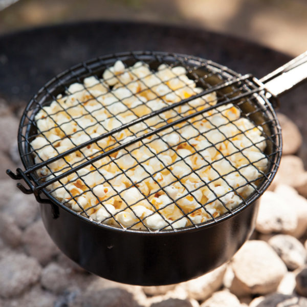 poele à pop corn pour bain nordique nordikspa