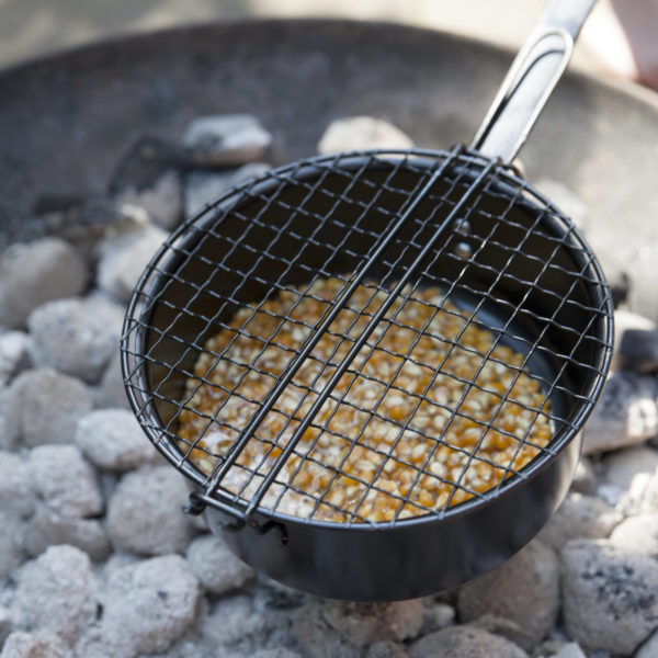 poele à pop corn pour bain nordique nordikspa