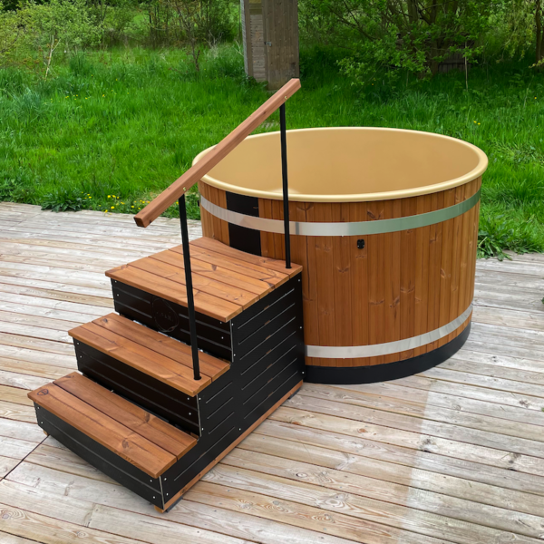 Bain nordique Steady Red Cedar poele electrique