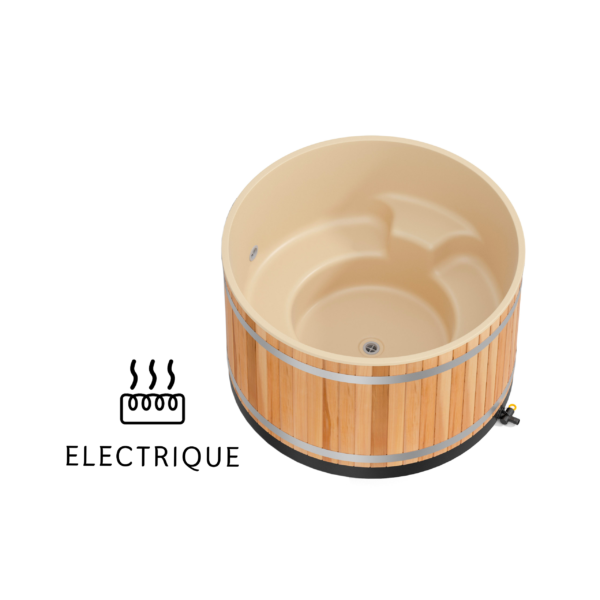 Bain nordique Steady Red Cedar poele electrique