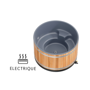 Bain nordique Steady Red Cedar poele electrique